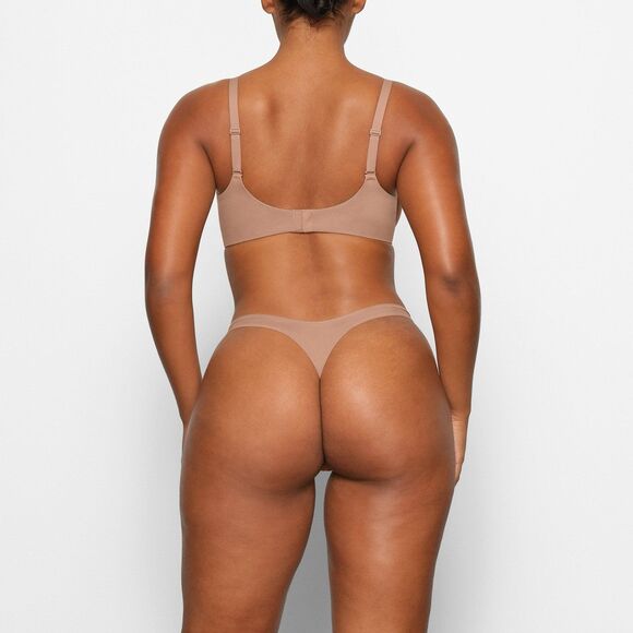 Skims Fits Everybody Unlined Demi Bra Sienna Size 32DDD - Picture 3 of 10